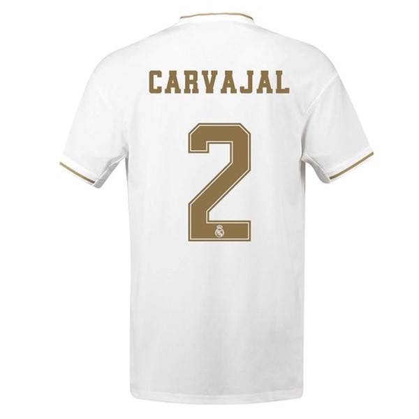 Camiseta Real Madrid NO.2 Carvajal Primera equipo 2019-20 Blanco